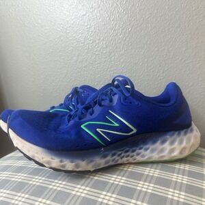 New Balance Fresh Foam Running Shoes Comfort Cushion Blue Green‎ 11.5